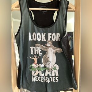 Look for the Bear necessities The Jungle Book tank size XL women’s ladies tee